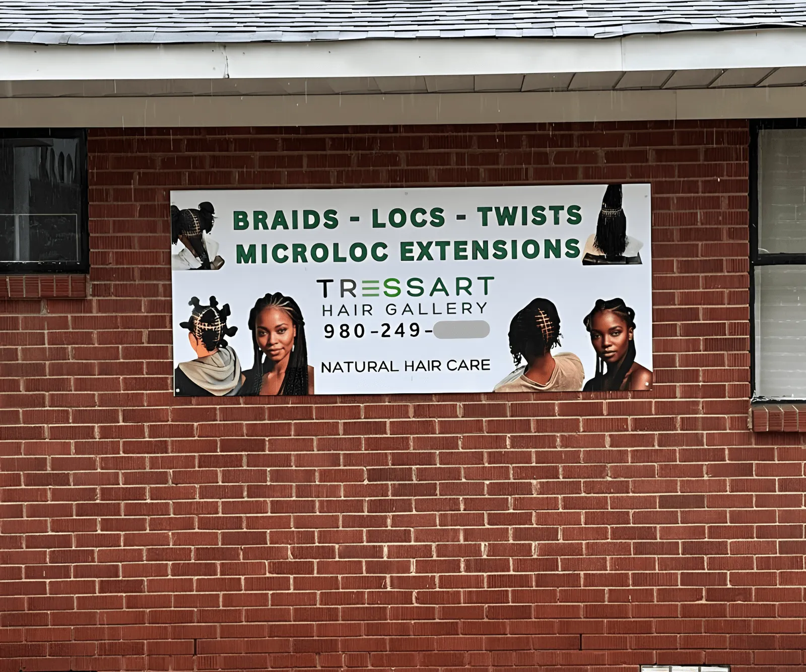 Flat Signs - Tressart Flat Sign